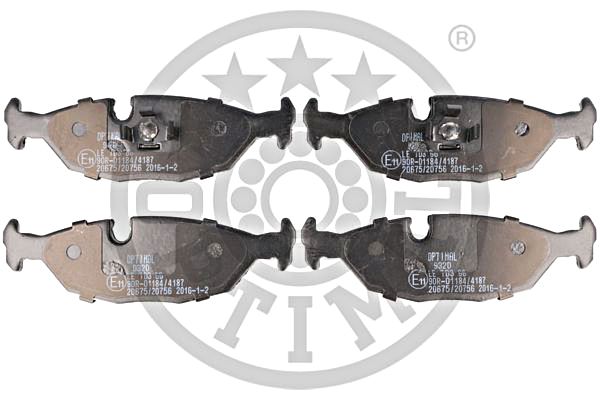 Brake Pad Set, disc brake OPTIMAL BP-09320