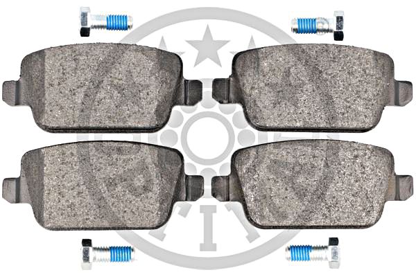 Brake Pad Set, disc brake OPTIMAL BP-12322 2