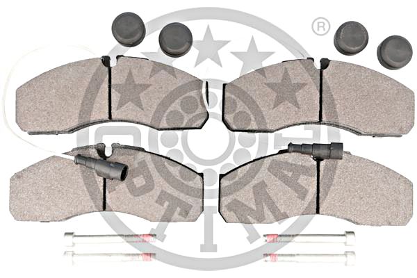 Brake Pad Set, disc brake OPTIMAL BP-12739 2