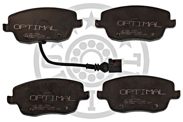 Brake Pad Set, disc brake OPTIMAL BP-77501