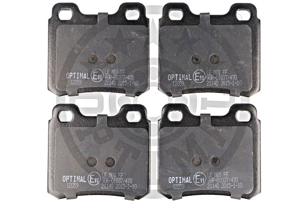 Brake Pad Set, disc brake OPTIMAL BP-12059