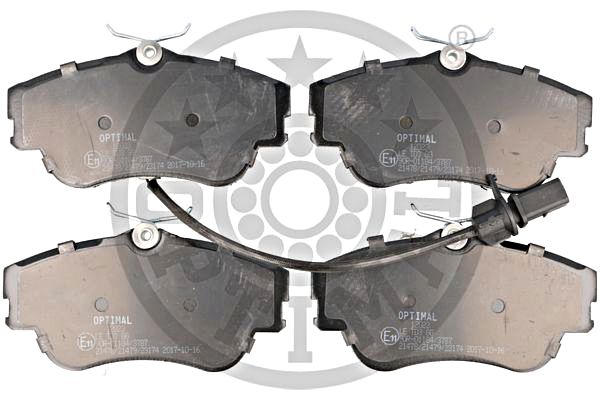 Brake Pad Set, disc brake OPTIMAL BP-12023