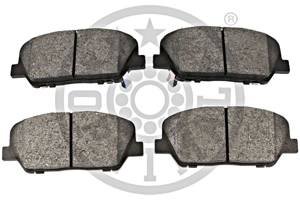 Brake Pad Set, disc brake OPTIMAL BP-12628 2