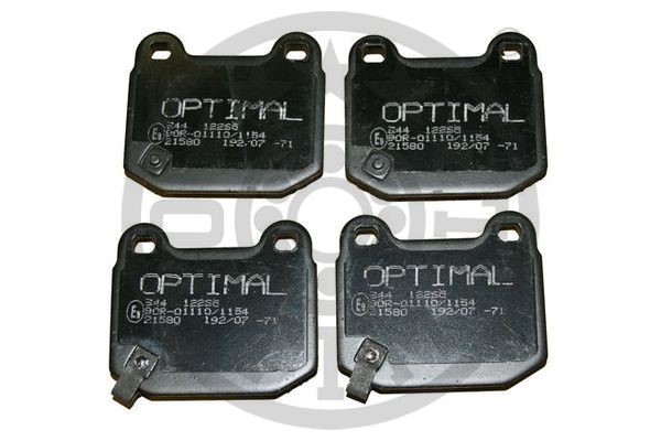 Brake Pad Set, disc brake OPTIMAL BP-12265