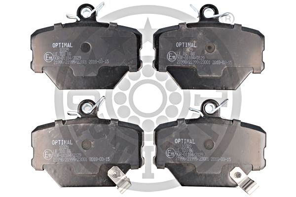 Brake Pad Set, disc brake OPTIMAL BP-10329