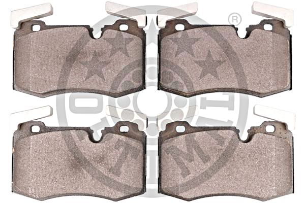 Brake Pad Set, disc brake OPTIMAL BP-12597 2