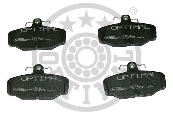 Brake Pad Set, disc brake OPTIMAL BP-09512