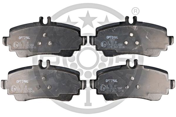 Brake Pad Set, disc brake OPTIMAL BP-10205