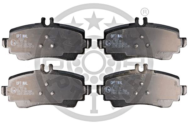 Brake Pad Set, disc brake OPTIMAL BP-65022