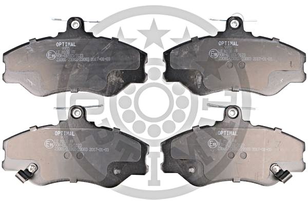 Brake Pad Set, disc brake OPTIMAL BP-09955