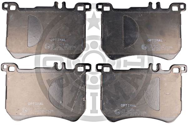 Brake Pad Set, disc brake OPTIMAL BP-12660
