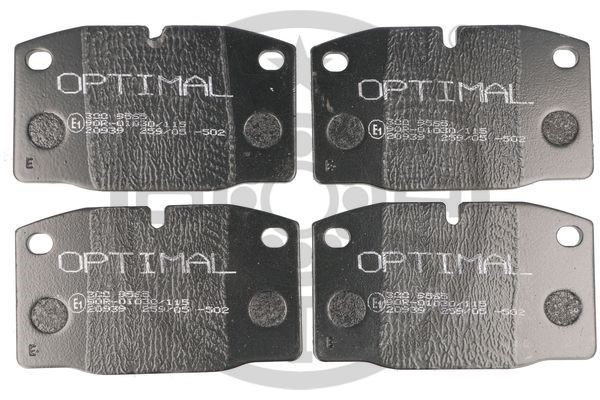 Brake Pad Set, disc brake OPTIMAL 9565