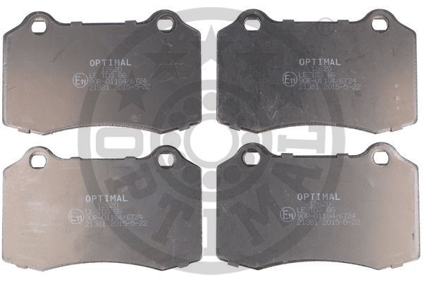 Brake Pad Set, disc brake OPTIMAL 12620