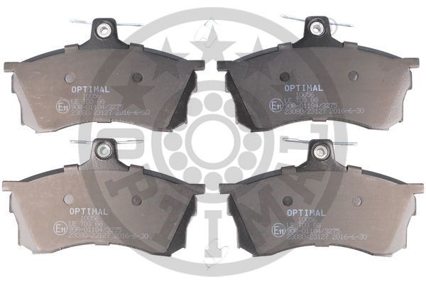 Brake Pad Set, disc brake OPTIMAL BP-10056