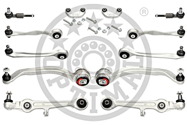 Control/Trailing Arm Kit, wheel suspension OPTIMAL G8-530S