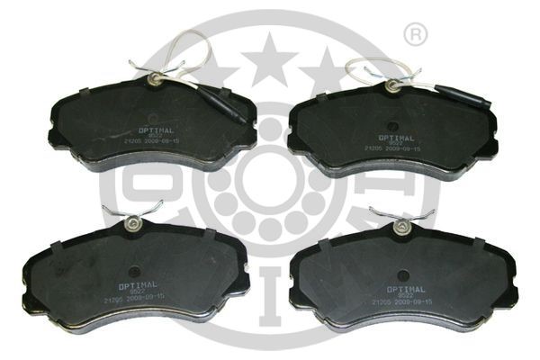 Brake Pad Set, disc brake OPTIMAL BP-09522