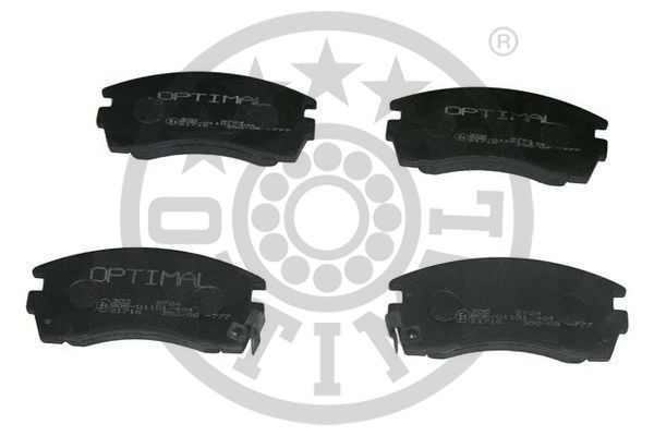 Brake Pad Set, disc brake OPTIMAL BP-09724