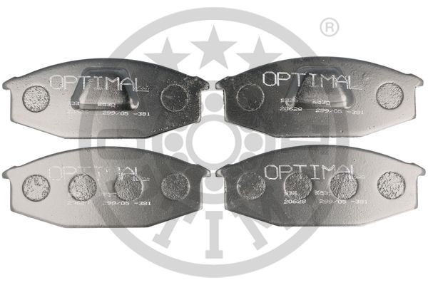 Brake Pad Set, disc brake OPTIMAL 9530