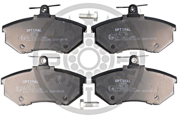 Brake Pad Set, disc brake OPTIMAL BP-10069
