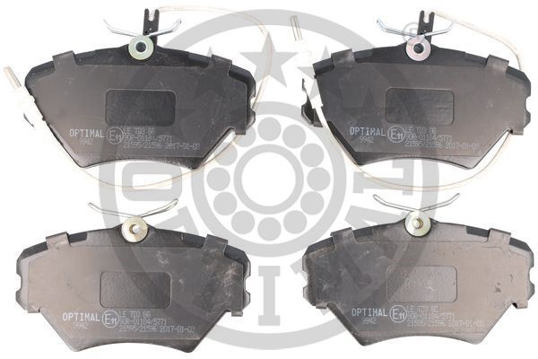 Brake Pad Set, disc brake OPTIMAL BP-09942