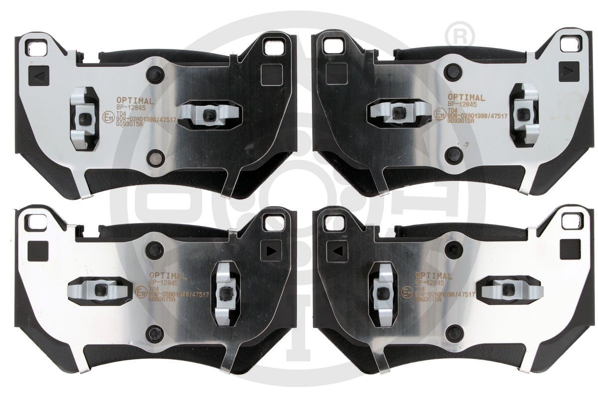 Brake Pad Set, disc brake OPTIMAL BP-12845