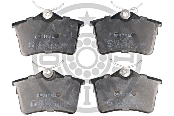 Brake Pad Set, disc brake OPTIMAL BP-12465