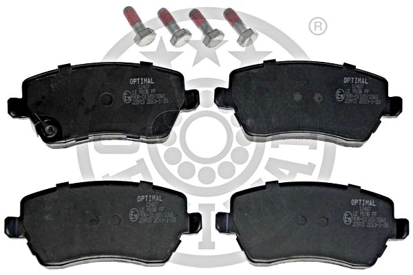 Brake Pad Set, disc brake OPTIMAL BP-12487