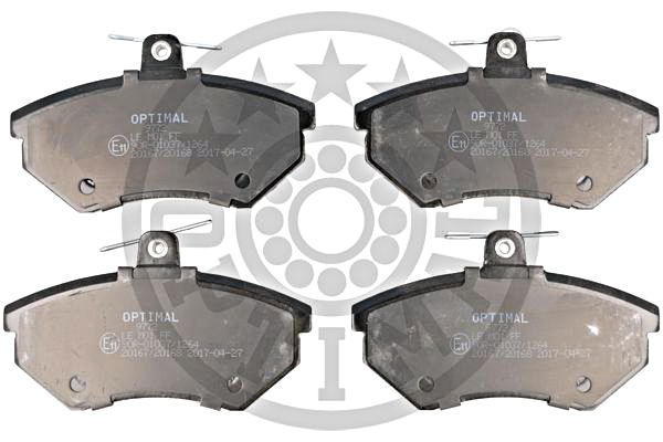 Brake Pad Set, disc brake OPTIMAL BP-09772