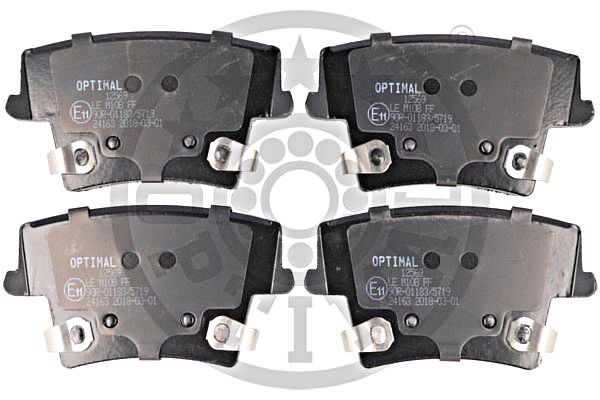 Brake Pad Set, disc brake OPTIMAL BP-12569