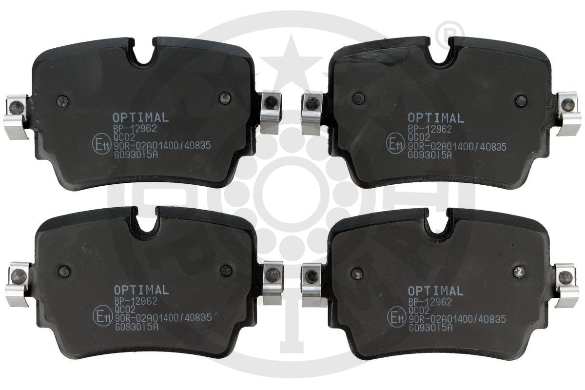 Brake Pad Set, disc brake OPTIMAL BP-12962