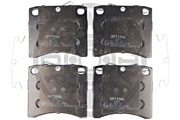 Brake Pad Set, disc brake OPTIMAL BP-09760