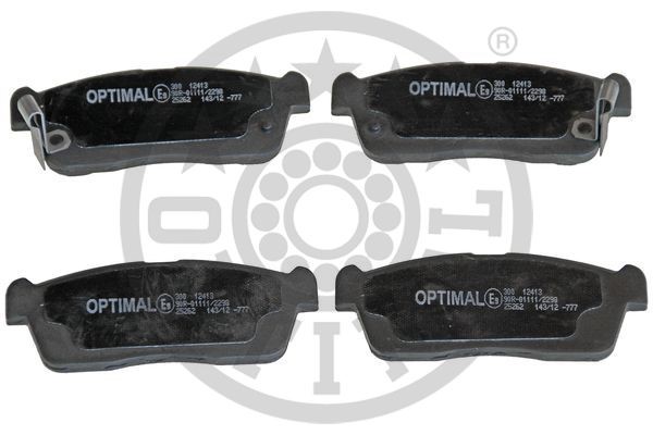 Brake Pad Set, disc brake OPTIMAL BP-12413