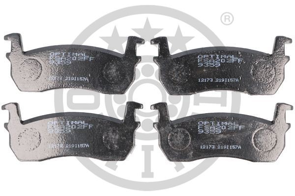 Brake Pad Set, disc brake OPTIMAL BP-09359