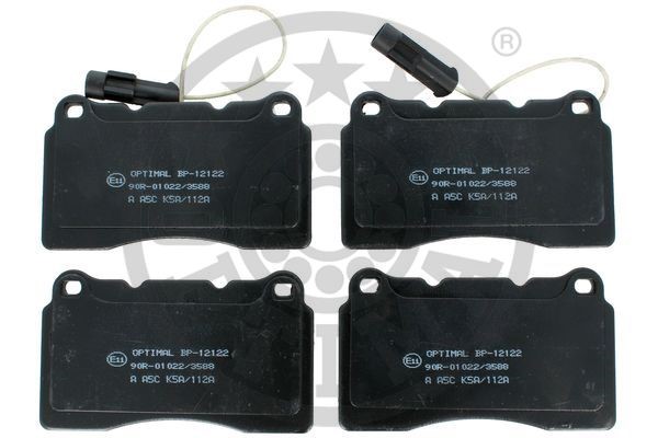 Brake Pad Set, disc brake OPTIMAL BP-12122