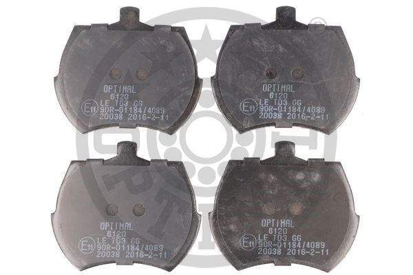 Brake Pad Set, disc brake OPTIMAL BP-06120