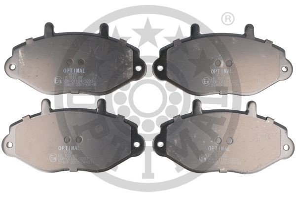 Brake Pad Set, disc brake OPTIMAL BP-09770