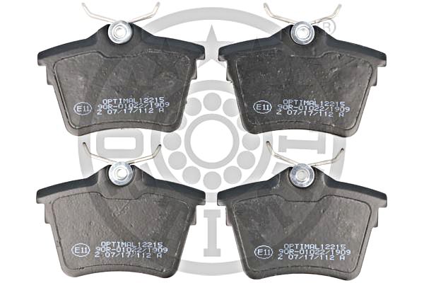 Brake Pad Set, disc brake OPTIMAL BP-12215