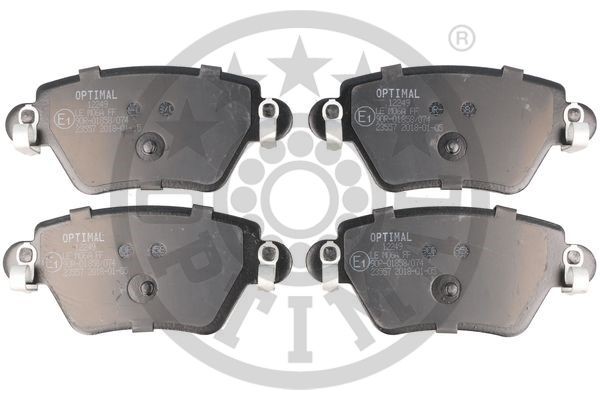 Brake Pad Set, disc brake OPTIMAL 12249
