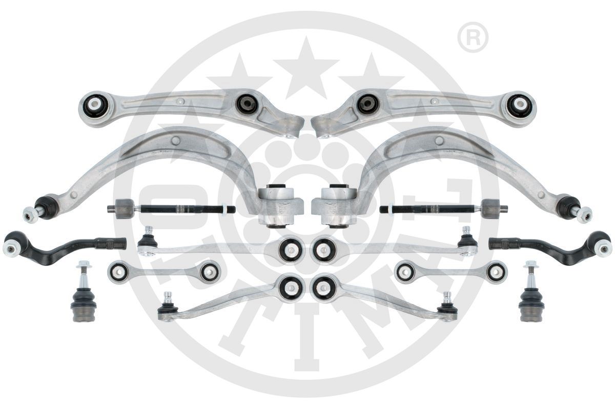 Control/Trailing Arm Kit, wheel suspension OPTIMAL G8-2013