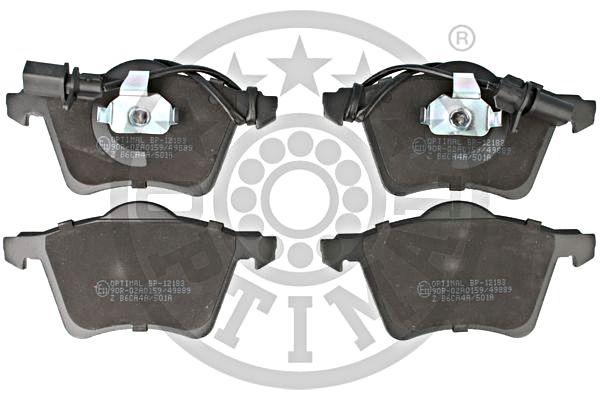 Brake Pad Set, disc brake OPTIMAL BP-12183