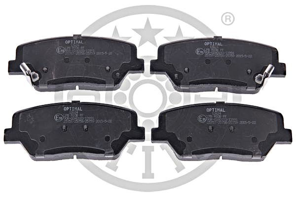 Brake Pad Set, disc brake OPTIMAL BP-12624