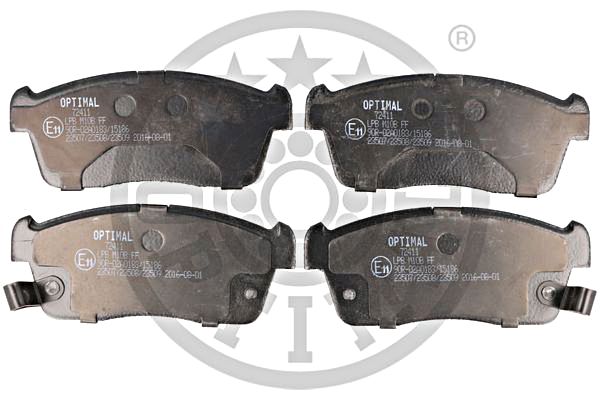 Brake Pad Set, disc brake OPTIMAL BP-72411