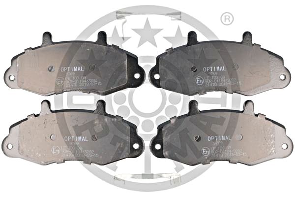 Brake Pad Set, disc brake OPTIMAL BP-09769