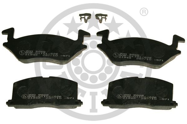 Brake Pad Set, disc brake OPTIMAL BP-09668