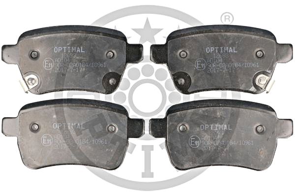 Brake Pad Set, disc brake OPTIMAL BP-12693