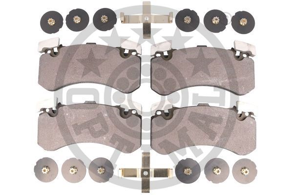 Brake Pad Set, disc brake OPTIMAL 12614 2