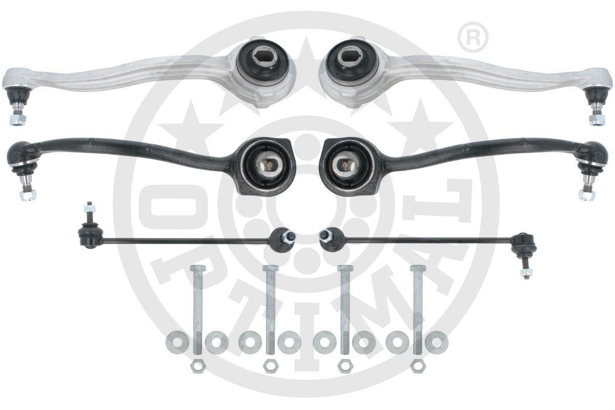 Control/Trailing Arm Kit, wheel suspension OPTIMAL G8-2000