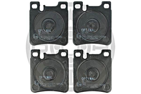 Brake Pad Set, disc brake OPTIMAL BP-09795