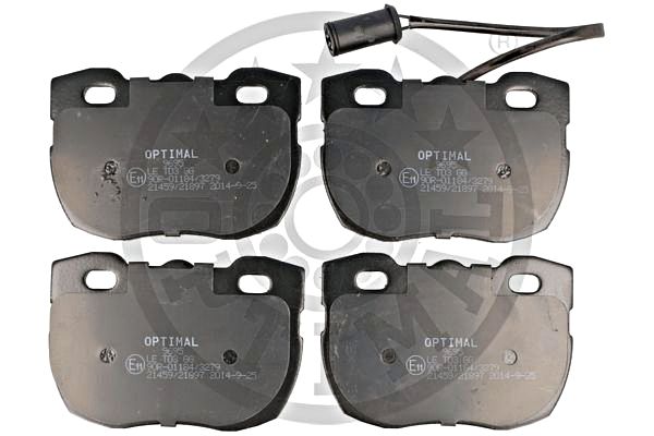 Brake Pad Set, disc brake OPTIMAL BP-09695