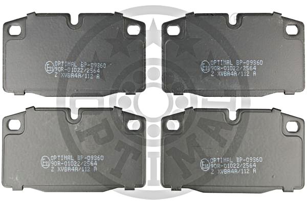 Brake Pad Set, disc brake OPTIMAL BP-09360